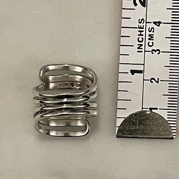 Silpada 925 Sterling Silver Maze Ring Size 8 - Picture 4 of 4